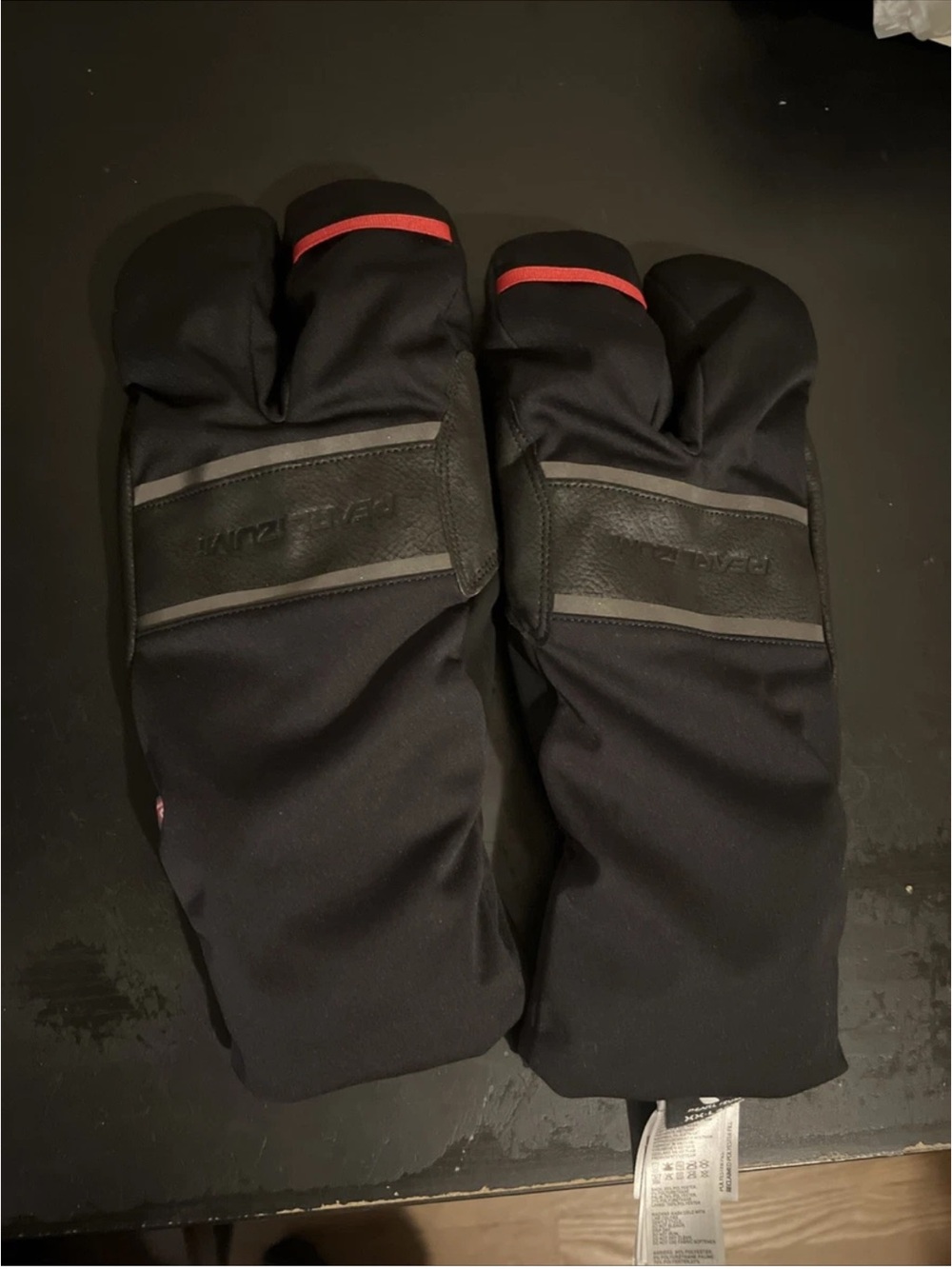 Pearl Izumi Amfib Lobster Gel Cycling Gloves XXL Black